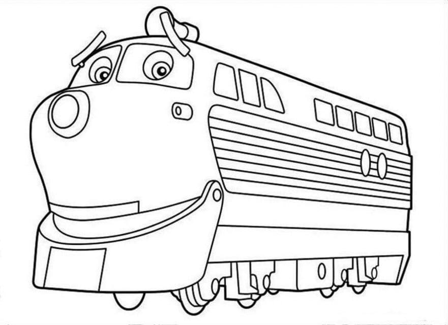 Chuggington (6) boyama sayfası