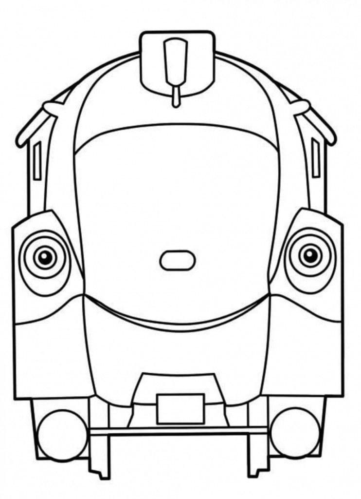 Chuggington (7) boyama sayfası