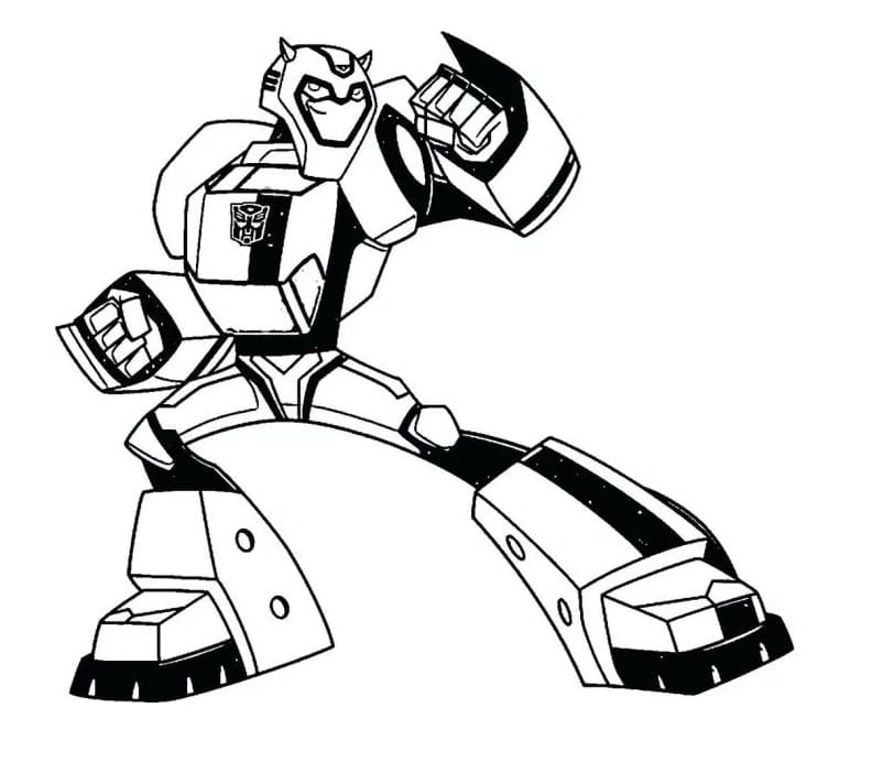 Yazdırılacak Bumblebee boyama sayfası
