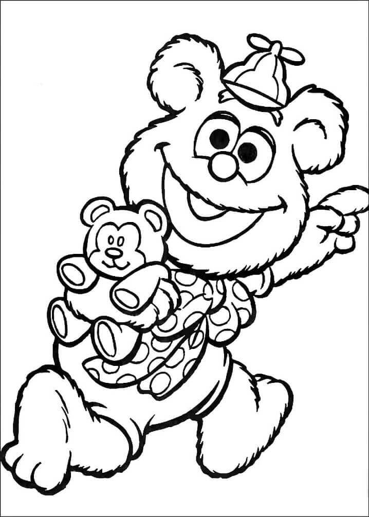 Muppet Babies (16) boyama sayfası