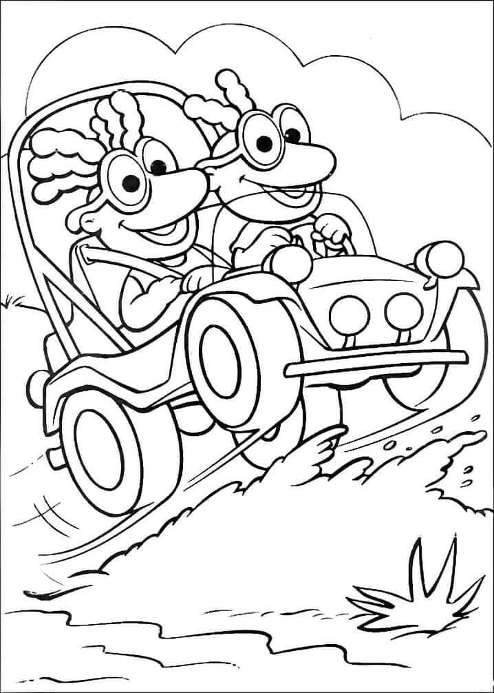 Muppet Babies (3) boyama sayfası