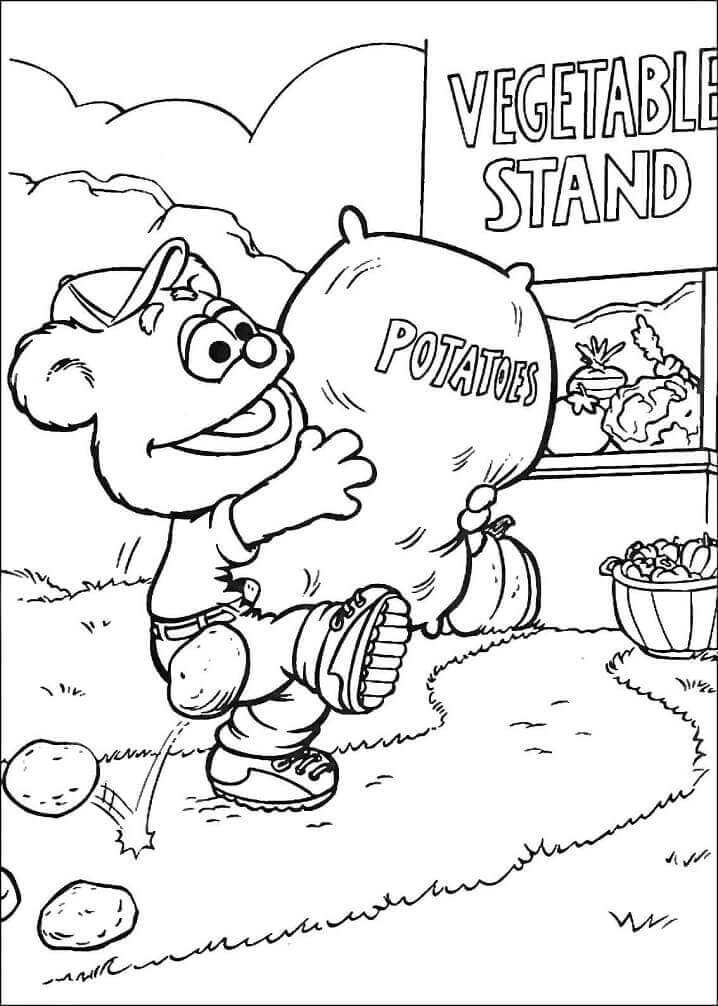 Muppet Babies (4) boyama sayfası