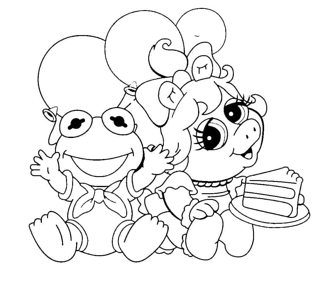 Muppet Babies (9) boyama sayfası