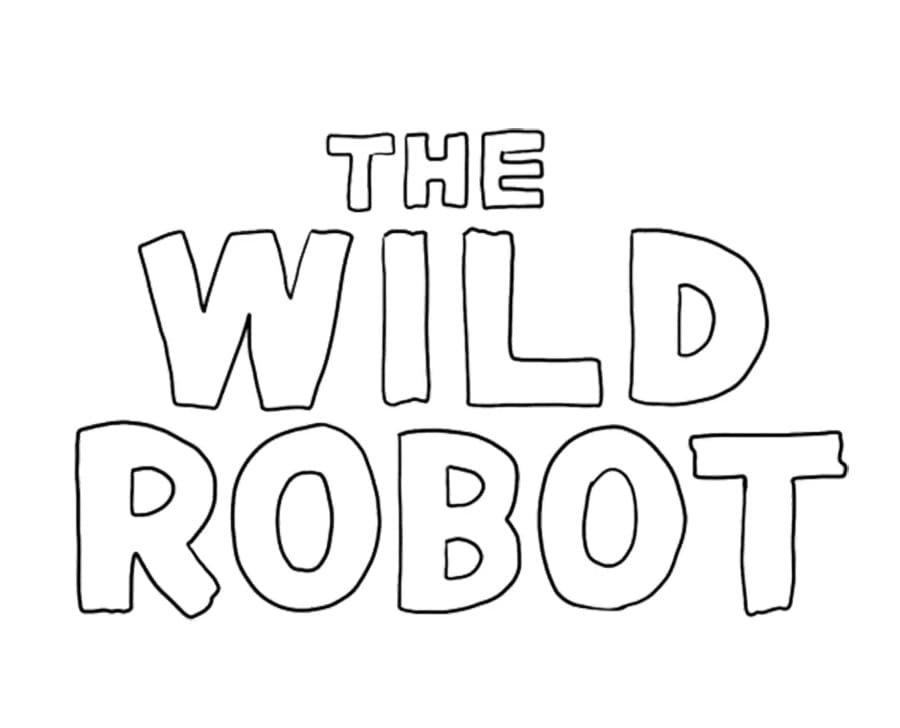 The Wild Robot (15) boyama sayfası